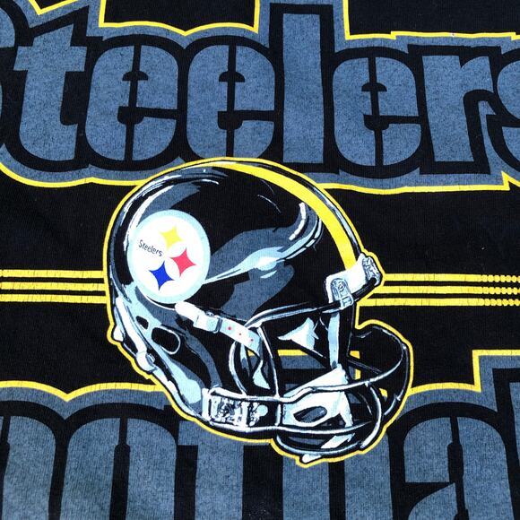 Pittsburgh Steelers Football Black "Steelers Wave That Towel” Men’s XL T-Shirt - Picture 5 of 7